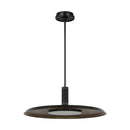 Visual Comfort Modern - AKPD17027BZ/DB - LED Pendant - Saucer - Dark Bronze/Darkened Brass
