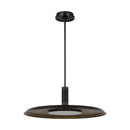Visual Comfort Modern - AKPD17027BZ/DB - LED Pendant - Saucer - Dark Bronze/Darkened Brass