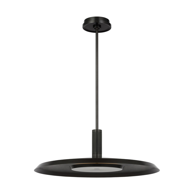 Visual Comfort Modern - AKPD17127BZ - LED Pendant - Saucer - Dark Bronze