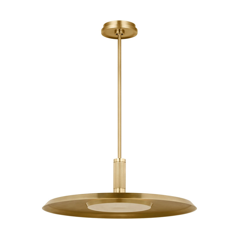 Visual Comfort Modern - AKPD17127NB - LED Pendant - Saucer - Natural Brass