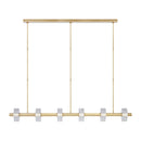 LED Linear Chandelier<br /><span style="color:#4AB0CE;">Entrega: 4-10 dias en USA</span><br /><span style="color:#4AB0CE;font-size:60%;">PREGUNTE POR ENTREGA EN PANAMA</span><br />Collection: Laurel<br />Finish: Natural Brass