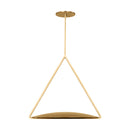 LED Pendant<br /><span style="color:#4AB0CE;">Entrega: 4-10 dias en USA</span><br /><span style="color:#4AB0CE;font-size:60%;">PREGUNTE POR ENTREGA EN PANAMA</span><br />Collection: Cymbal<br />Finish: Natural Brass