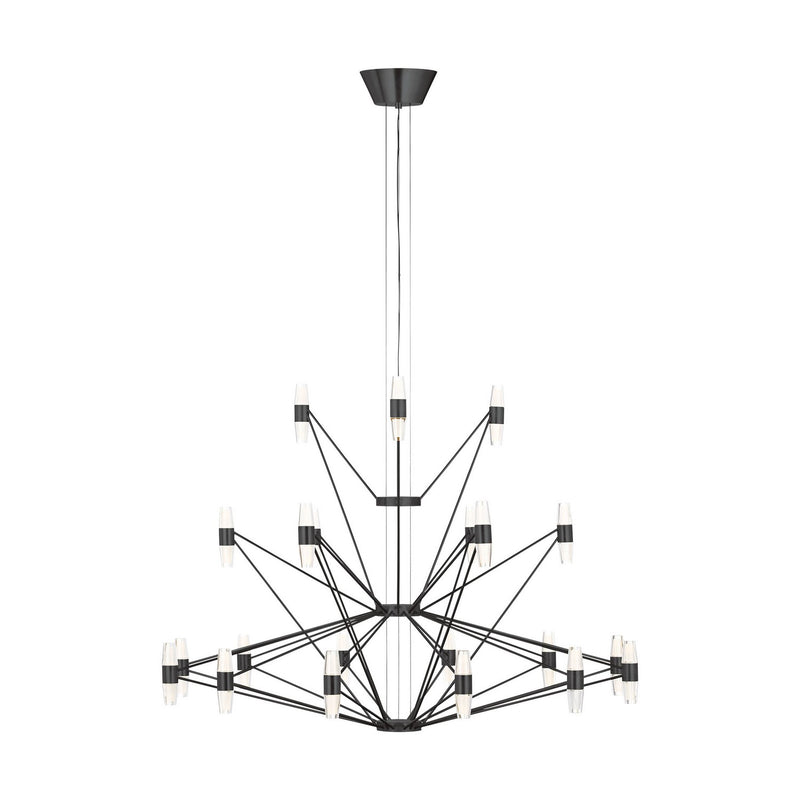 LED Chandelier<br /><span style="color:#4AB0CE;">Entrega: 4-10 dias en USA</span><br /><span style="color:#4AB0CE;font-size:60%;">PREGUNTE POR ENTREGA EN PANAMA</span><br />Collection: Lassell<br />Finish: Dark Bronze