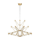 LED Chandelier<br /><span style="color:#4AB0CE;">Entrega: 4-10 dias en USA</span><br /><span style="color:#4AB0CE;font-size:60%;">PREGUNTE POR ENTREGA EN PANAMA</span><br />Collection: Lassell<br />Finish: Natural Brass