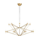 LED Chandelier<br /><span style="color:#4AB0CE;">Entrega: 4-10 dias en USA</span><br /><span style="color:#4AB0CE;font-size:60%;">PREGUNTE POR ENTREGA EN PANAMA</span><br />Collection: Lassell<br />Finish: Natural Brass
