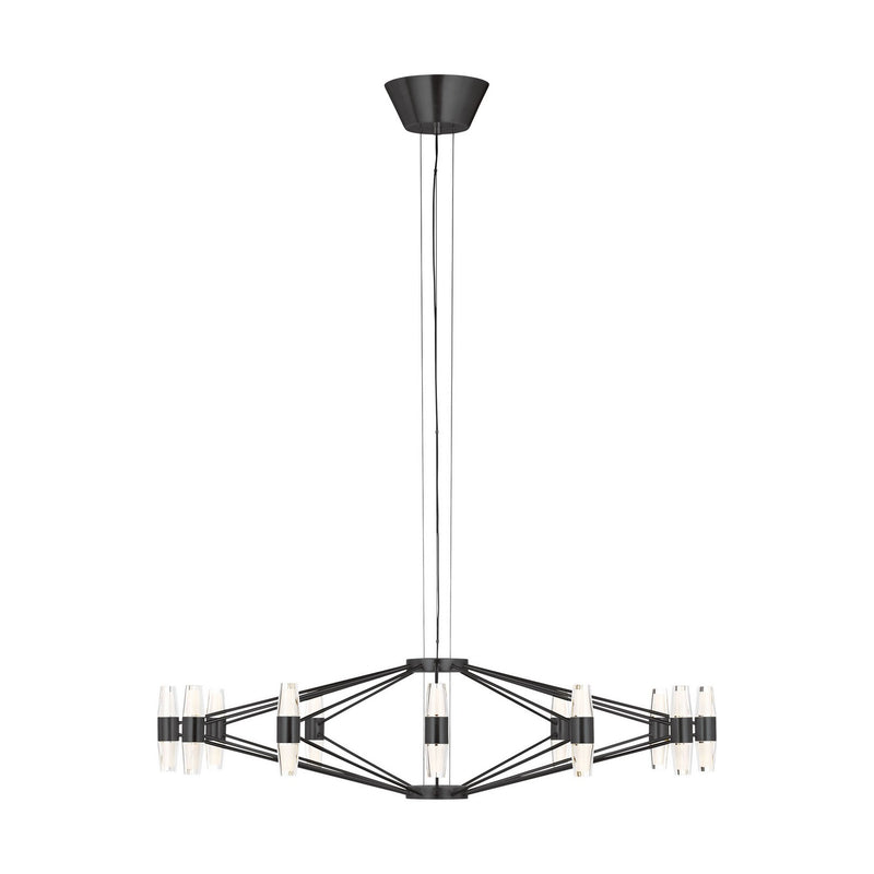 LED Chandelier<br /><span style="color:#4AB0CE;">Entrega: 4-10 dias en USA</span><br /><span style="color:#4AB0CE;font-size:60%;">PREGUNTE POR ENTREGA EN PANAMA</span><br />Collection: Lassell<br />Finish: Dark Bronze