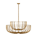 LED Chandelier<br /><span style="color:#4AB0CE;">Entrega: 4-10 dias en USA</span><br /><span style="color:#4AB0CE;font-size:60%;">PREGUNTE POR ENTREGA EN PANAMA</span><br />Collection: Sanchi<br />Finish: Polished Antique Brass