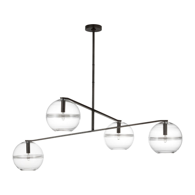 Four Light Chandelier<br /><span style="color:#4AB0CE;">Entrega: 4-10 dias en USA</span><br /><span style="color:#4AB0CE;font-size:60%;">PREGUNTE POR ENTREGA EN PANAMA</span><br />Collection: Lowing<br />Finish: Blackened Forged