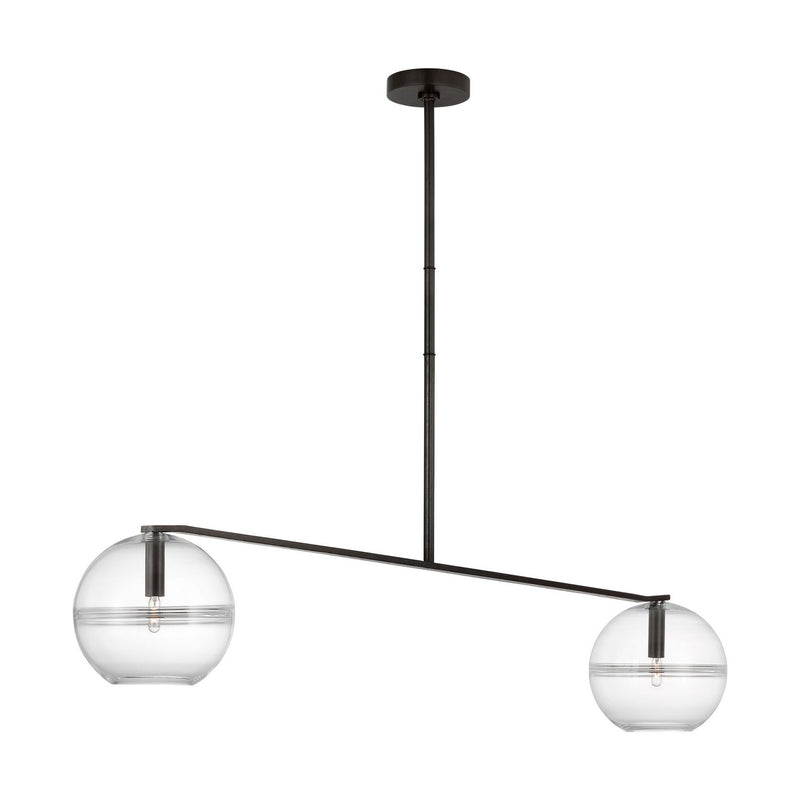 Two Light Chandelier<br /><span style="color:#4AB0CE;">Entrega: 4-10 dias en USA</span><br /><span style="color:#4AB0CE;font-size:60%;">PREGUNTE POR ENTREGA EN PANAMA</span><br />Collection: Lowing<br />Finish: Blackened Forged