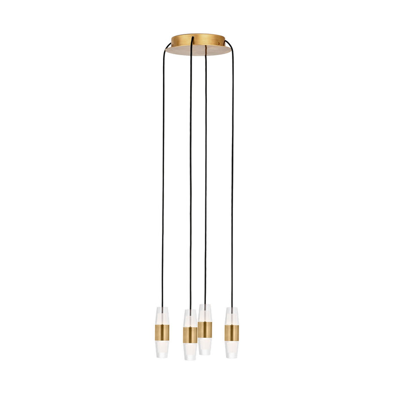 LED Chandelier<br /><span style="color:#4AB0CE;">Entrega: 4-10 dias en USA</span><br /><span style="color:#4AB0CE;font-size:60%;">PREGUNTE POR ENTREGA EN PANAMA</span><br />Collection: Lassell<br />Finish: Natural Brass