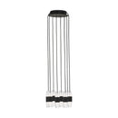LED Chandelier<br /><span style="color:#4AB0CE;">Entrega: 4-10 dias en USA</span><br /><span style="color:#4AB0CE;font-size:60%;">PREGUNTE POR ENTREGA EN PANAMA</span><br />Collection: Lassell<br />Finish: Nightshade Black