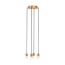 Visual Comfort Modern - SLCH39027NB - LED Chandelier - Lassell - Natural Brass