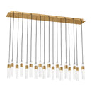 Visual Comfort Modern - SLCH40227NB-277 - LED Chandelier - Lassell - Nightshade Black