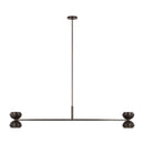 LED Linear Chandelier<br /><span style="color:#4AB0CE;">Entrega: 4-10 dias en USA</span><br /><span style="color:#4AB0CE;font-size:60%;">PREGUNTE POR ENTREGA EN PANAMA</span><br />Collection: Shanti<br />Finish: Dark Bronze