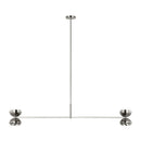 LED Linear Chandelier<br /><span style="color:#4AB0CE;">Entrega: 4-10 dias en USA</span><br /><span style="color:#4AB0CE;font-size:60%;">PREGUNTE POR ENTREGA EN PANAMA</span><br />Collection: Shanti<br />Finish: Polished Nickel