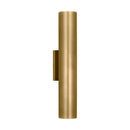 LED Outdoor Wall Mount<br /><span style="color:#4AB0CE;">Entrega: 23-24 semanas en USA</span><br /><span style="color:#4AB0CE;font-size:60%;">PREGUNTE POR ENTREGA EN PANAMA</span><br />Collection: Pressa<br />Finish: Natural Brass