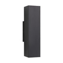 LED Outdoor Wall Mount<br /><span style="color:#4AB0CE;">Entrega: 4-10 dias en USA</span><br /><span style="color:#4AB0CE;font-size:60%;">PREGUNTE POR ENTREGA EN PANAMA</span><br />Collection: Pressa<br />Finish: Black