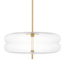 LED Pendant<br /><span style="color:#4AB0CE;">Entrega: 0-1 semanas en USA</span><br /><span style="color:#4AB0CE;font-size:60%;">PREGUNTE POR ENTREGA EN PANAMA</span><br />Collection: Shakkei<br />Finish: Natural Brass