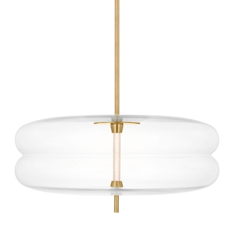 LED Pendant<br /><span style="color:#4AB0CE;">Entrega: 4-10 dias en USA</span><br /><span style="color:#4AB0CE;font-size:60%;">PREGUNTE POR ENTREGA EN PANAMA</span><br />Collection: Shakkei<br />Finish: Natural Brass