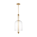 LED Pendant<br /><span style="color:#4AB0CE;">Entrega: 4-10 dias en USA</span><br /><span style="color:#4AB0CE;font-size:60%;">PREGUNTE POR ENTREGA EN PANAMA</span><br />Collection: Cathedral<br />Finish: Natural Brass