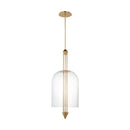 LED Pendant<br /><span style="color:#4AB0CE;">Entrega: 4-10 dias en USA</span><br /><span style="color:#4AB0CE;font-size:60%;">PREGUNTE POR ENTREGA EN PANAMA</span><br />Collection: Cathedral<br />Finish: Natural Brass