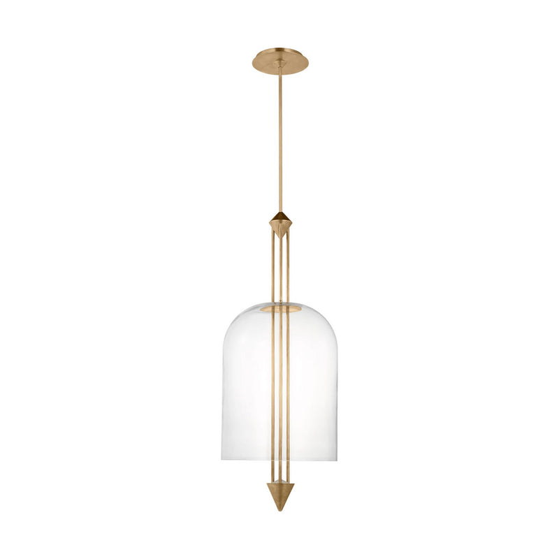 LED Pendant<br /><span style="color:#4AB0CE;">Entrega: 4-10 dias en USA</span><br /><span style="color:#4AB0CE;font-size:60%;">PREGUNTE POR ENTREGA EN PANAMA</span><br />Collection: Cathedral<br />Finish: Natural Brass