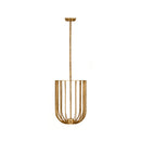 LED Pendant<br /><span style="color:#4AB0CE;">Entrega: 4-10 dias en USA</span><br /><span style="color:#4AB0CE;font-size:60%;">PREGUNTE POR ENTREGA EN PANAMA</span><br />Collection: Sanchi<br />Finish: Polished Antique Brass