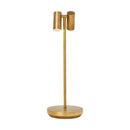 LED Table Lamp<br /><span style="color:#4AB0CE;">Entrega: 4-10 dias en USA</span><br /><span style="color:#4AB0CE;font-size:60%;">PREGUNTE POR ENTREGA EN PANAMA</span><br />Collection: Doppia<br />Finish: Natural Brass