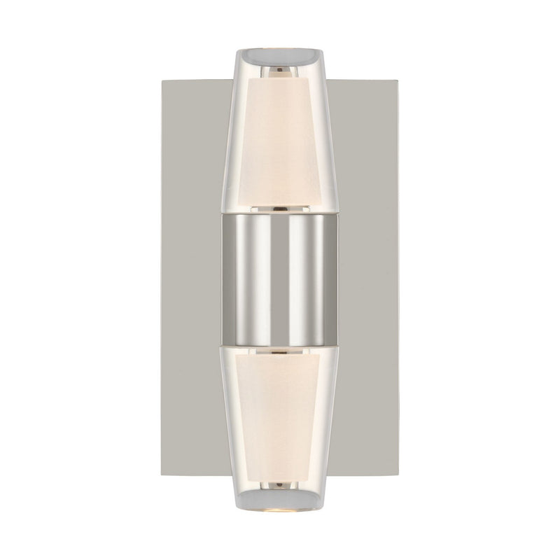 LED Wall Sconce<br /><span style="color:#4AB0CE;">Entrega: 4-10 dias en USA</span><br /><span style="color:#4AB0CE;font-size:60%;">PREGUNTE POR ENTREGA EN PANAMA</span><br />Collection: Lassell<br />Finish: Polished Nickel