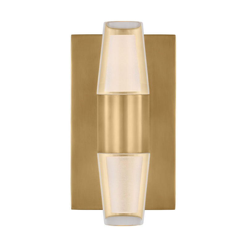 LED Wall Sconce<br /><span style="color:#4AB0CE;">Entrega: 4-10 dias en USA</span><br /><span style="color:#4AB0CE;font-size:60%;">PREGUNTE POR ENTREGA EN PANAMA</span><br />Collection: Lassell<br />Finish: Natural Brass