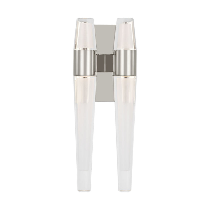 LED Wall Sconce<br /><span style="color:#4AB0CE;">Entrega: 4-10 dias en USA</span><br /><span style="color:#4AB0CE;font-size:60%;">PREGUNTE POR ENTREGA EN PANAMA</span><br />Collection: Lassell<br />Finish: Polished Nickel