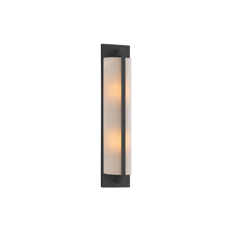 Two Light Wall Sconce<br /><span style="color:#4AB0CE;">Entrega: 4-10 dias en USA</span><br /><span style="color:#4AB0CE;font-size:60%;">PREGUNTE POR ENTREGA EN PANAMA</span><br />Collection: Carver<br />Finish: Matte Black