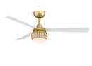 52"Ceiling Fan<br /><span style="color:#4AB0CE;">Entrega: 4-10 dias en USA</span><br /><span style="color:#4AB0CE;font-size:60%;">PREGUNTE POR ENTREGA EN PANAMA</span><br />Collection: Paget<br />Finish: Brushed Satin Brass