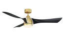 56"Ceiling Fan<br /><span style="color:#4AB0CE;">Entrega: 4-10 dias en USA</span><br /><span style="color:#4AB0CE;font-size:60%;">PREGUNTE POR ENTREGA EN PANAMA</span><br />Collection: Klear<br />Finish: Brushed Satin Brass