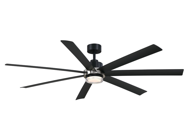 Fanimation - FPD6872BLBN - 72"Ceiling Fan - Pendry 72 - Black