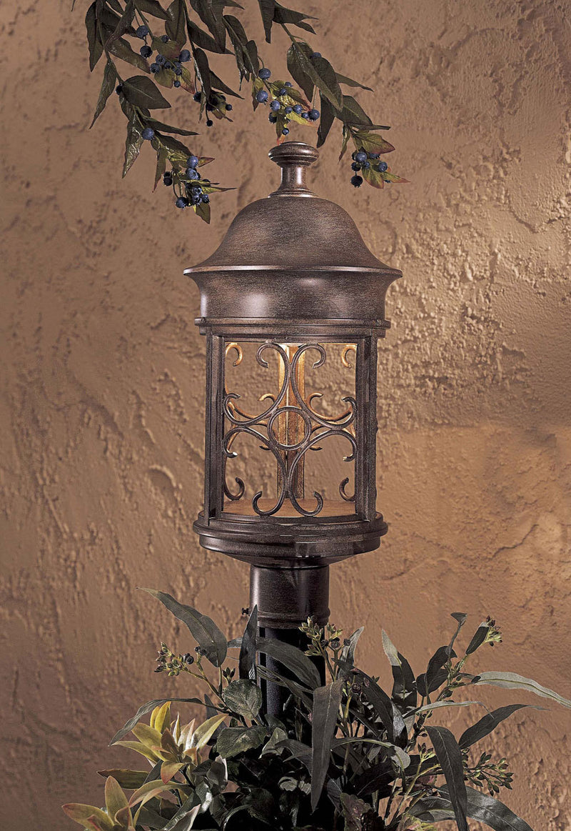 Minka-Lavery - 8286-A61 - One Light Post Mount - Sage Ridge - Vintage Rust