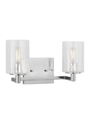 Generation Lighting - GLV1032CH - Two Light Wall / Bath - Parker - Chrome