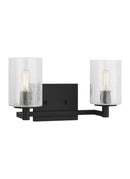 Generation Lighting - GLV1032MBK - Two Light Wall / Bath - Parker - Midnight Black