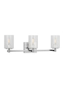 Generation Lighting - GLV1033CH - Three Light Wall / Bath - Parker - Chrome