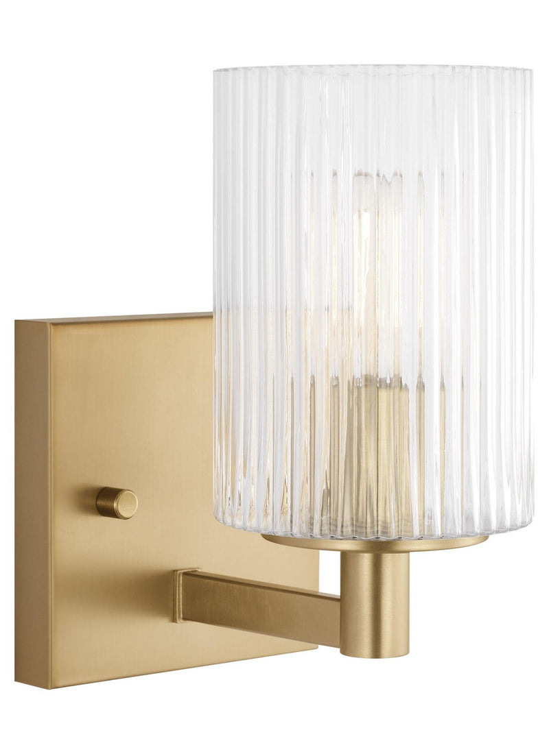 Generation Lighting - GLV1041SB - One Light Wall / Bath Sconce - Lando - Satin Bronze