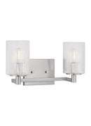 Generation Lighting - GLV1042BS - Two Light Wall / Bath - Lando - Brushed Steel