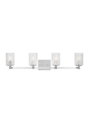 Generation Lighting - GLV1044CH - Four Light Wall / Bath - Lando - Chrome