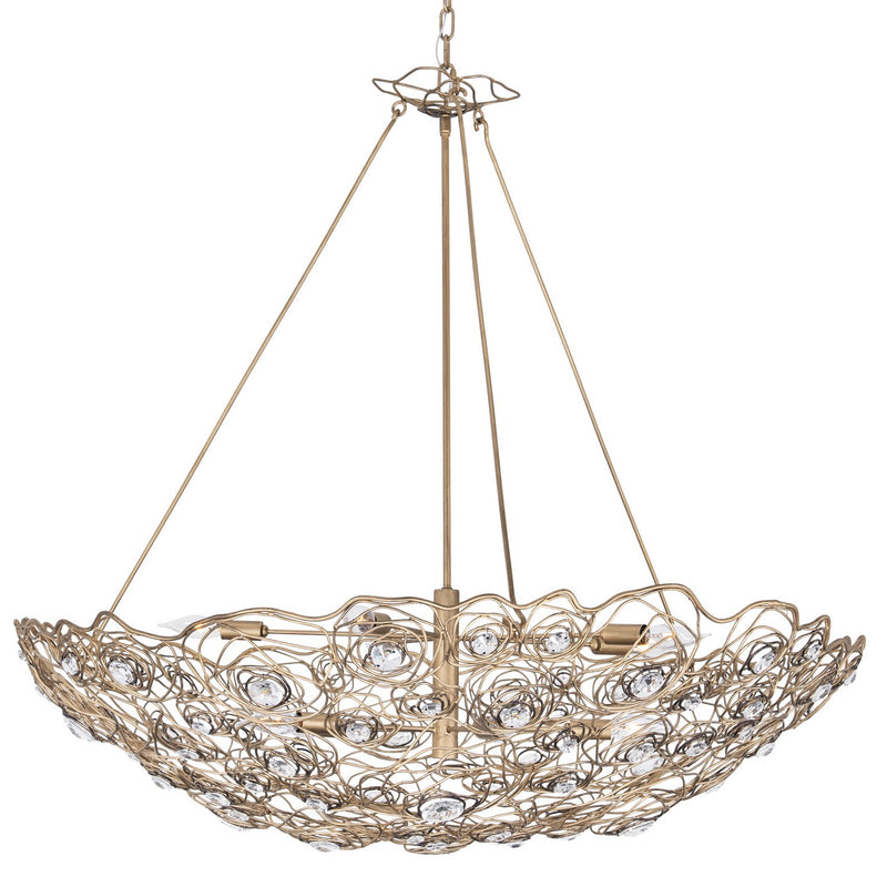 Ten Light Pendant<br /><span style="color:#4AB0CE;">Entrega: 6-7 semanas en USA</span><br /><span style="color:#4AB0CE;font-size:60%;">PREGUNTE POR ENTREGA EN PANAMA</span><br />Collection: Ethereal Rose<br />Finish: Havana Gold Ombre