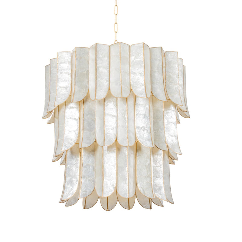 Corbett Lighting - 365-32-VGL - 16 Light Chandelier - Cartagena - Vintage Gold Leaf