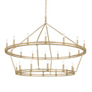 Troy Lighting - F6245-CPL - 28 Light Chandelier - Sutton - Champagne Leaf