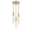 LED Pendant<br /><span style="color:#4AB0CE;">Entrega: 4-10 dias en USA</span><br /><span style="color:#4AB0CE;font-size:60%;">PREGUNTE POR ENTREGA EN PANAMA</span><br />Collection: Drifting Droplets<br />Finish: Brushed Brass