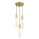 George Kovacs - P1284-859-L - LED Pendant - Drifting Droplets - Brushed Brass