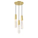 LED Pendant<br /><span style="color:#4AB0CE;">Entrega: 4-10 dias en USA</span><br /><span style="color:#4AB0CE;font-size:60%;">PREGUNTE POR ENTREGA EN PANAMA</span><br />Collection: Drifting Droplets<br />Finish: Brushed Brass
