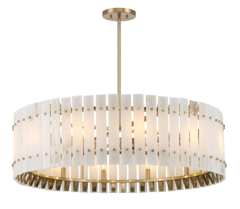 Metropolitan - N1848-776 - 12 Light Pendant - Bardon - Celeste Brass