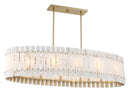 Metropolitan - N1849-776 - Five Light Island Chandelier - Bardon - Celeste Brass
